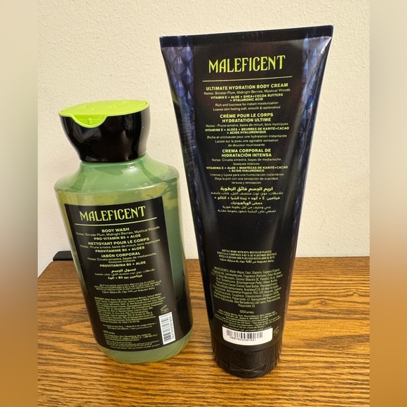 Bath & Body Works Maleficent Villains Green and Black Body Wash - Picture 3 of 4